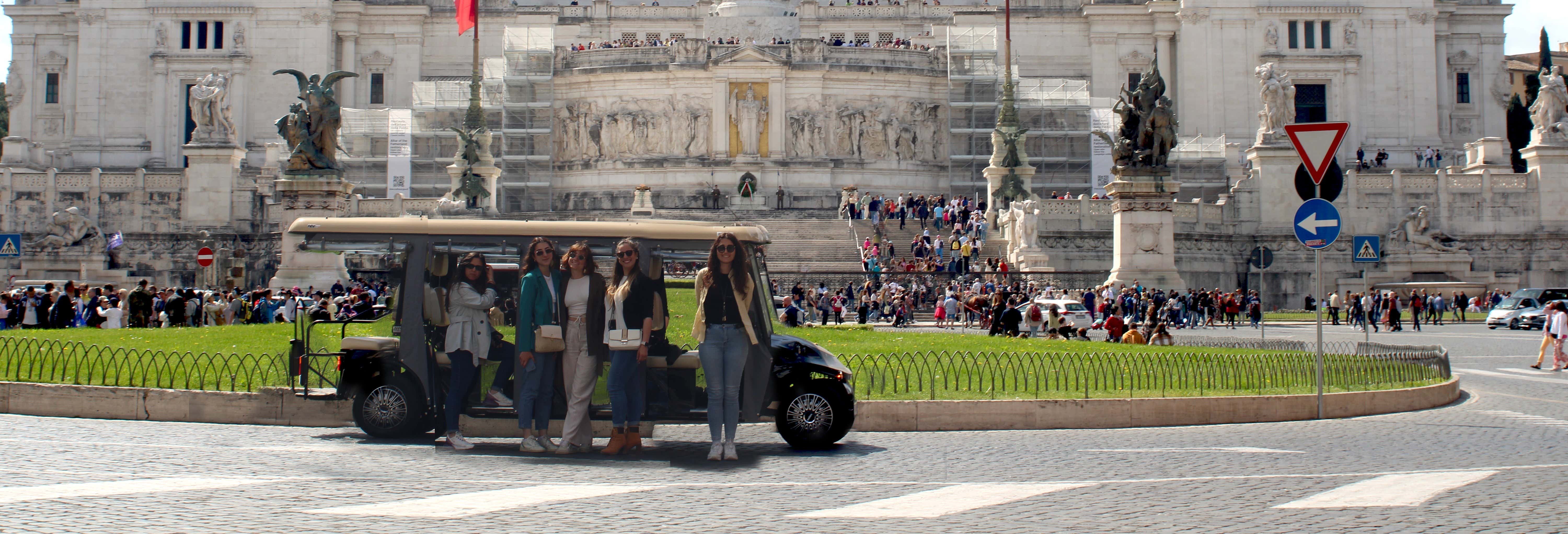 Rome Electric Tuk-Tuk Tour