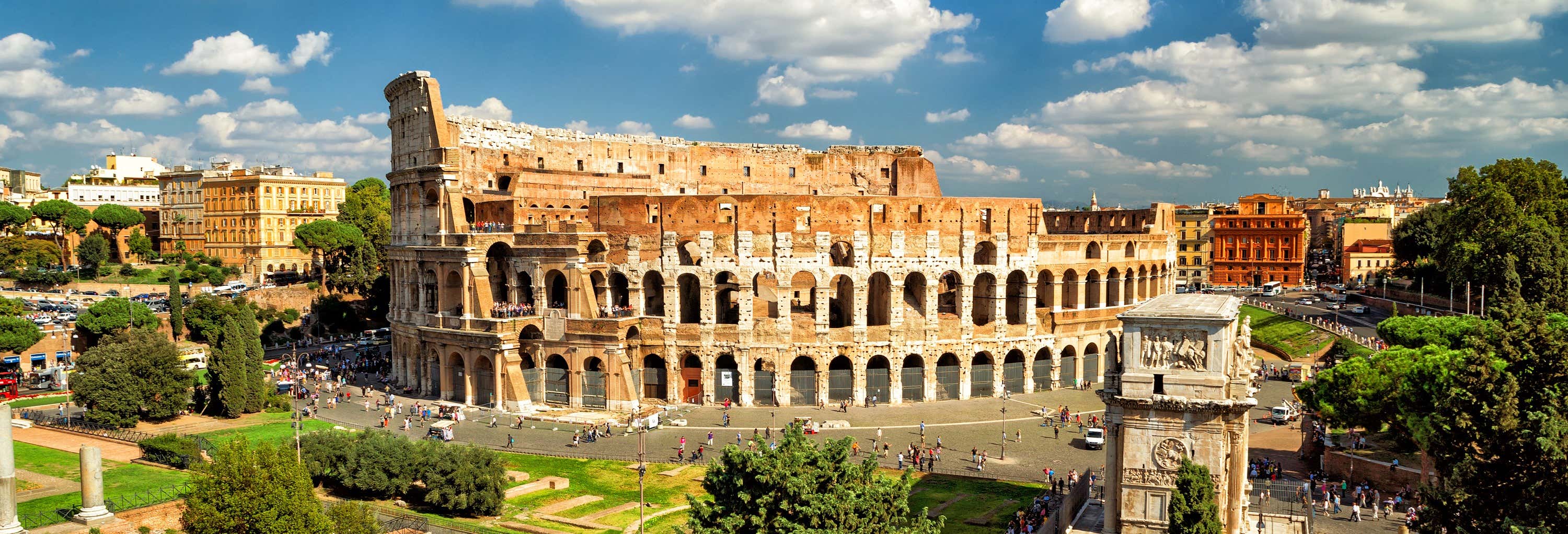 Coliseu, Fórum e Palatino + Porta do Gladiador