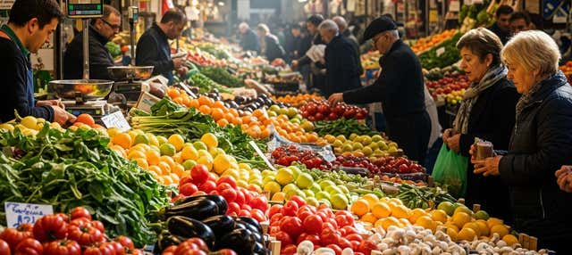 Tour gastronômico pelo mercado de Testaccio