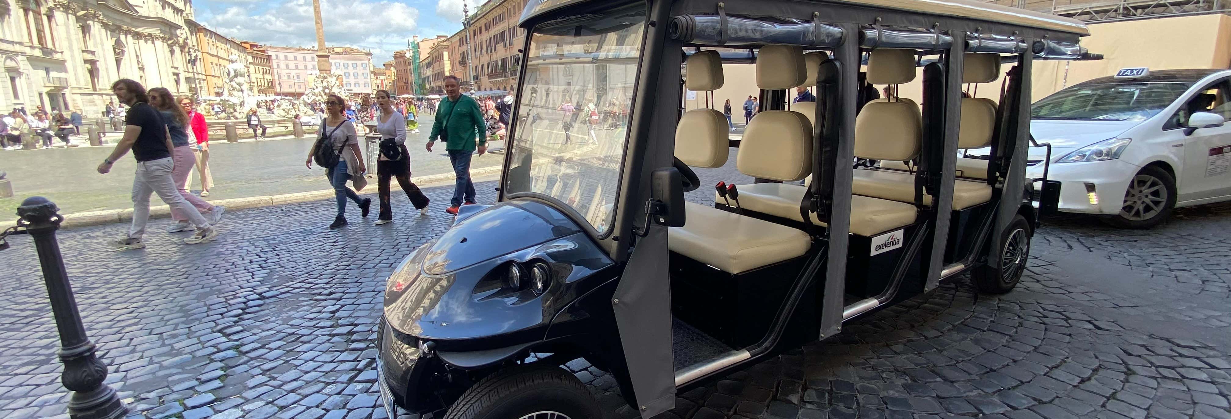 Rome Private Golf-Cart Tour