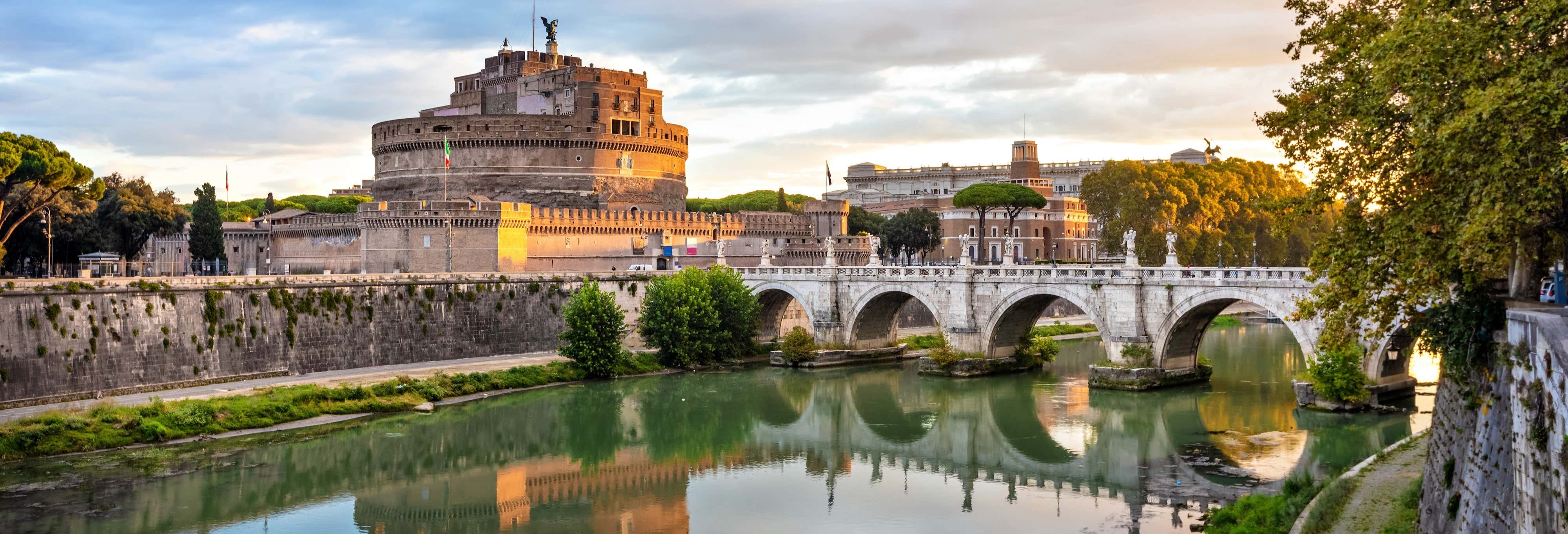 Visita guiada pelo Castelo de Sant'Angelo com subida ao terraço