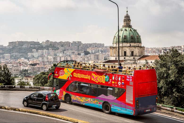 Train to Naples + Sightseeing Bus