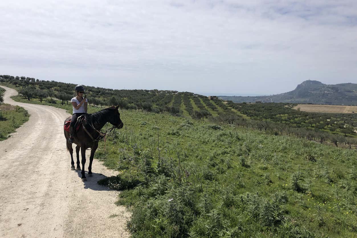 Passeio a cavalo por Sciacca