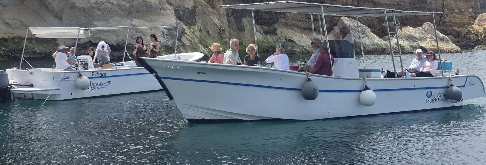 Giro privato in barca a Ortigia e alle sue grotte