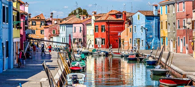 Giro in barca alle isole di Murano e Burano