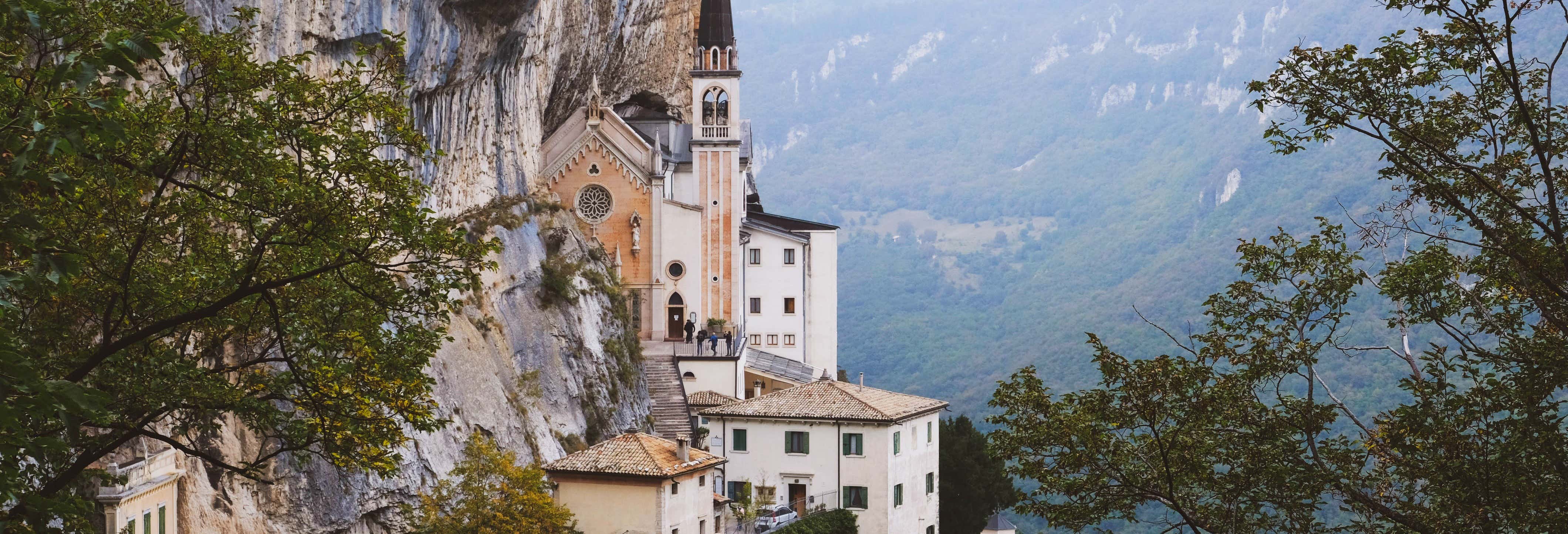 Sanctuary of Madonna della Corona & Monte Baldo Day Trip