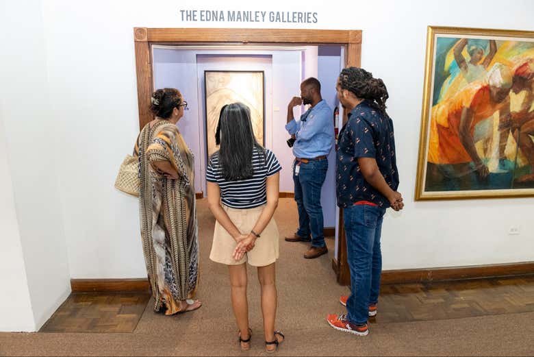 Descubriendo las salas de la Galería Nacional de Jamaica - Descubriendo las salas de la Galería Nacional de Jamaica