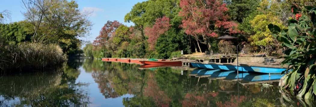 Giro in canoa sul fiume Yanagawa con pranzo