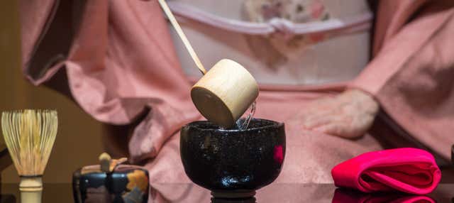 Ceremonia japonesa del té en Kioto