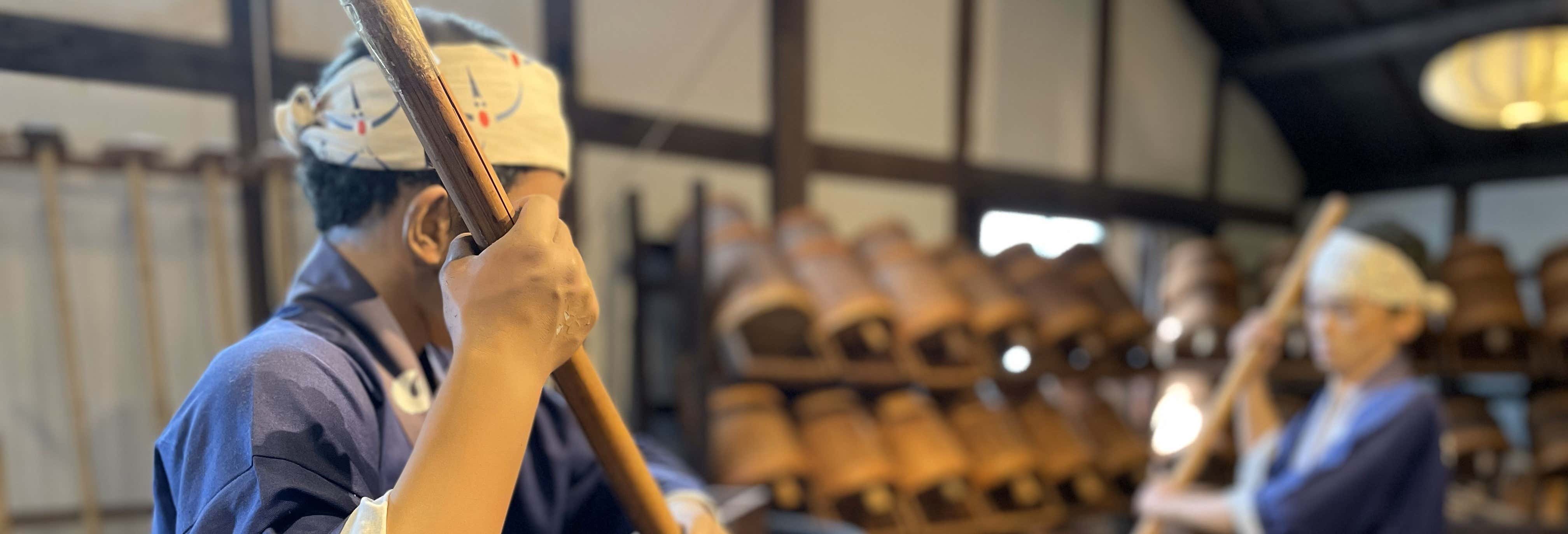 Visita a tre distillerie di sakè a Nada