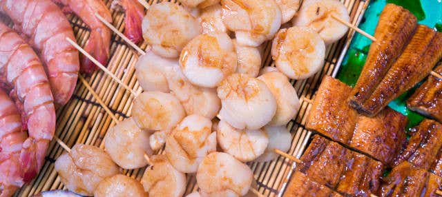 Tour gastronomico del mercato Kuromon