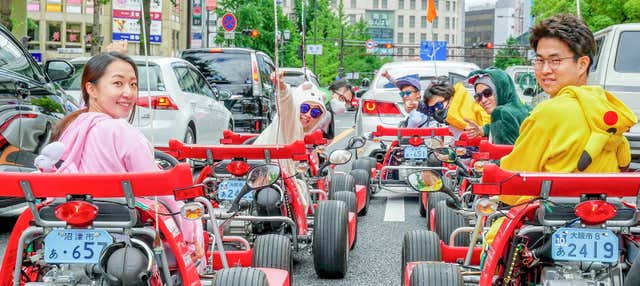 Tour di Osaka in kart