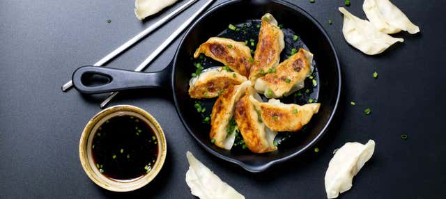 Taller privado de gyozas en Tokio