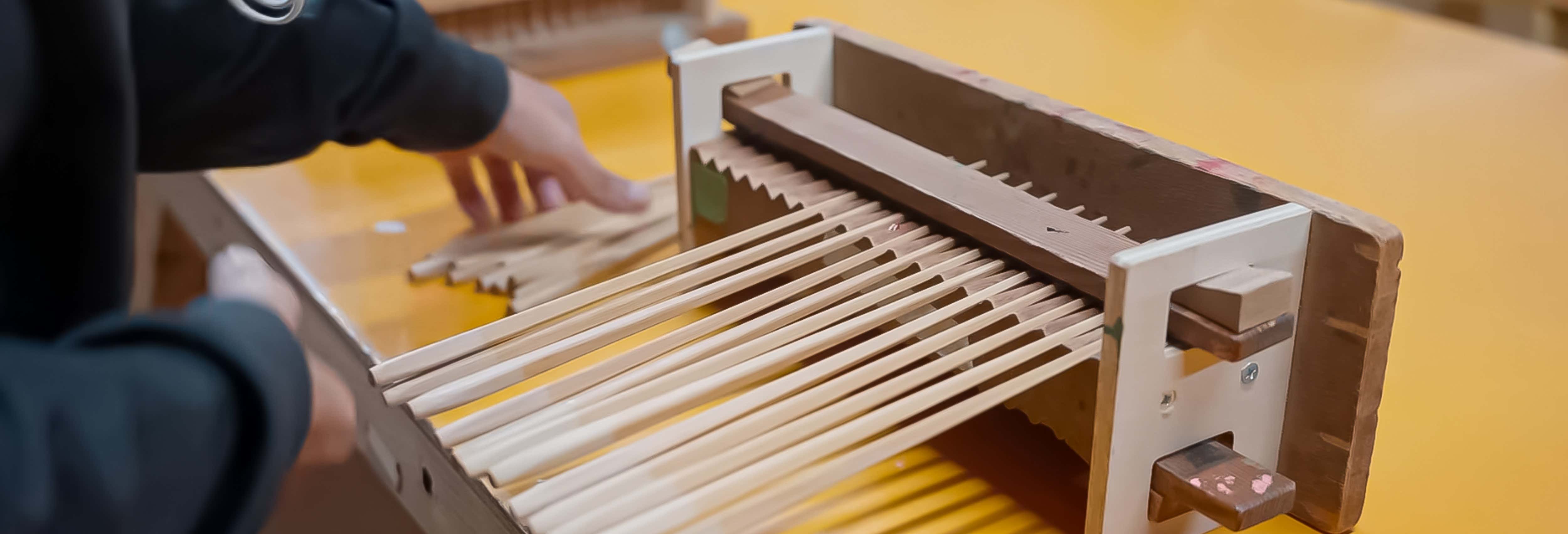 Taller de palillos japoneses en Tokio