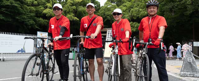 Balade en vélo dans Tokyo