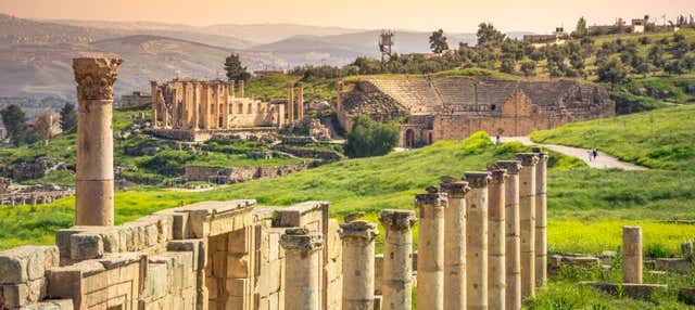 Escursione a Jerash, al castello di Ajlun e al Mar Morto