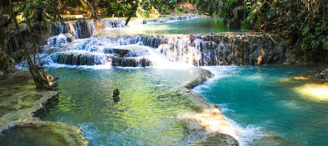 Escursione libera alle cascate Kuang Si