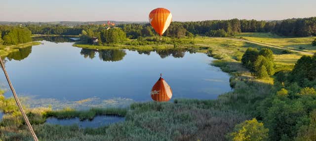 Giro in mongolfiera a Trakai