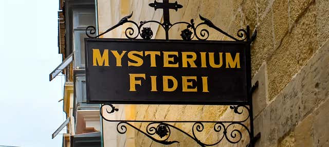 Biglietti per il museo Mysterium Fidei del monastero di Santa Caterina