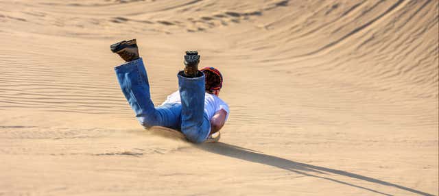 Sandboarding sulle dune di Tifnit