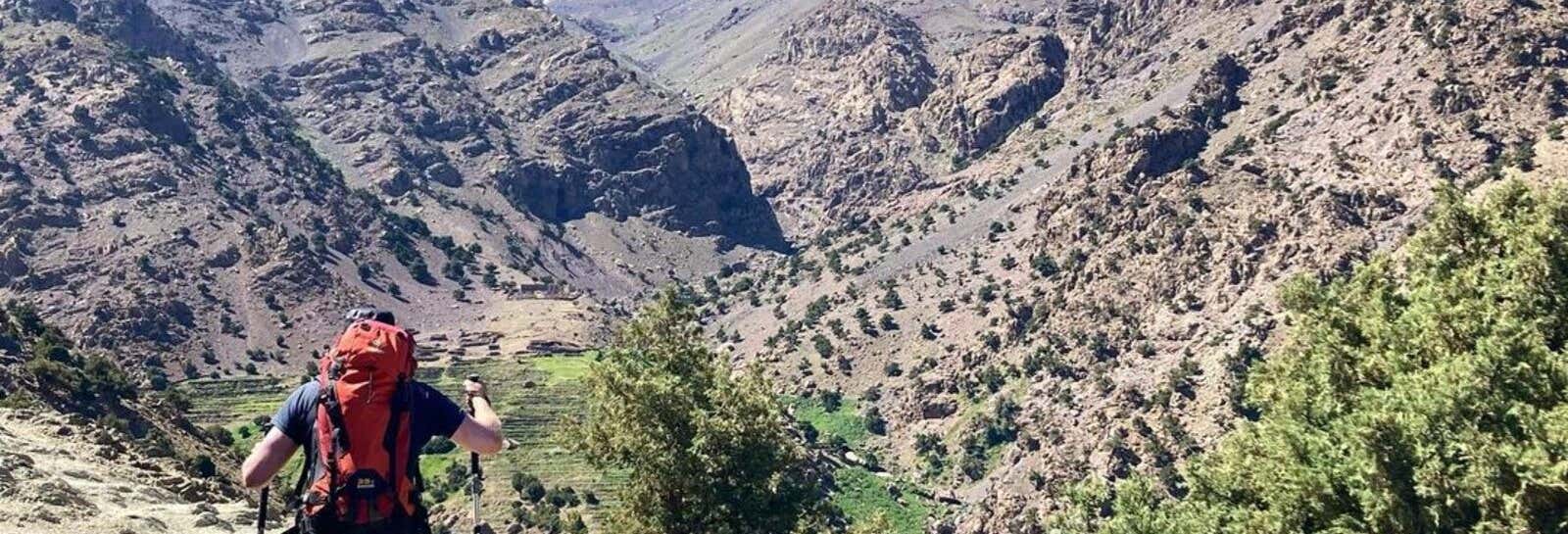 Trekking di 2 giorni nelle montagne dell'Atlante