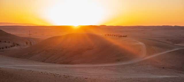 Alba nel deserto di Agafay