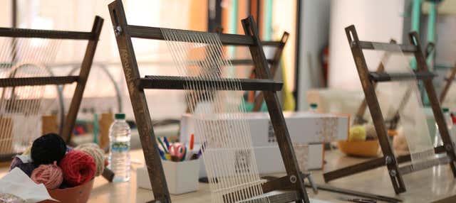 Laboratorio di tappeti a Marrakech