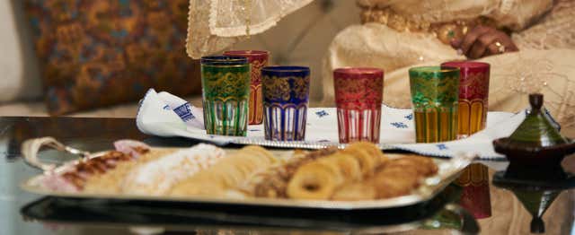Atelier de thé et de pâtisseries marocaines