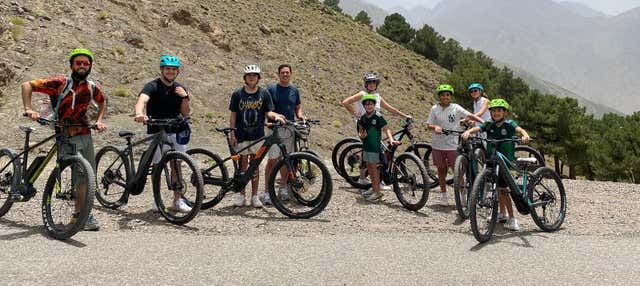 Tour delle montagne dell'Atlante in bicicletta elettrica