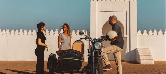 Tour privato di Marrakech in moto con sidecar