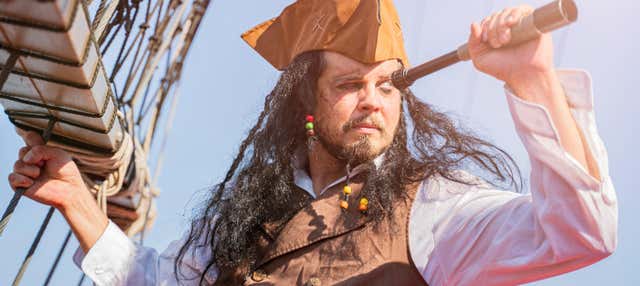 Giro in galeone pirata a Trou d’Eau Douce