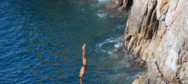 Cena e show dei tuffatori dalla scogliera di La Quebrada