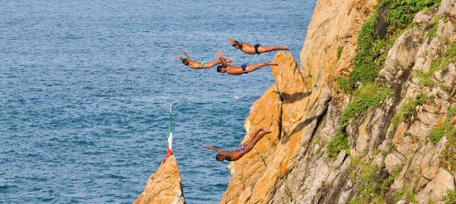 Spettacolo di tuffi a La Quebrada