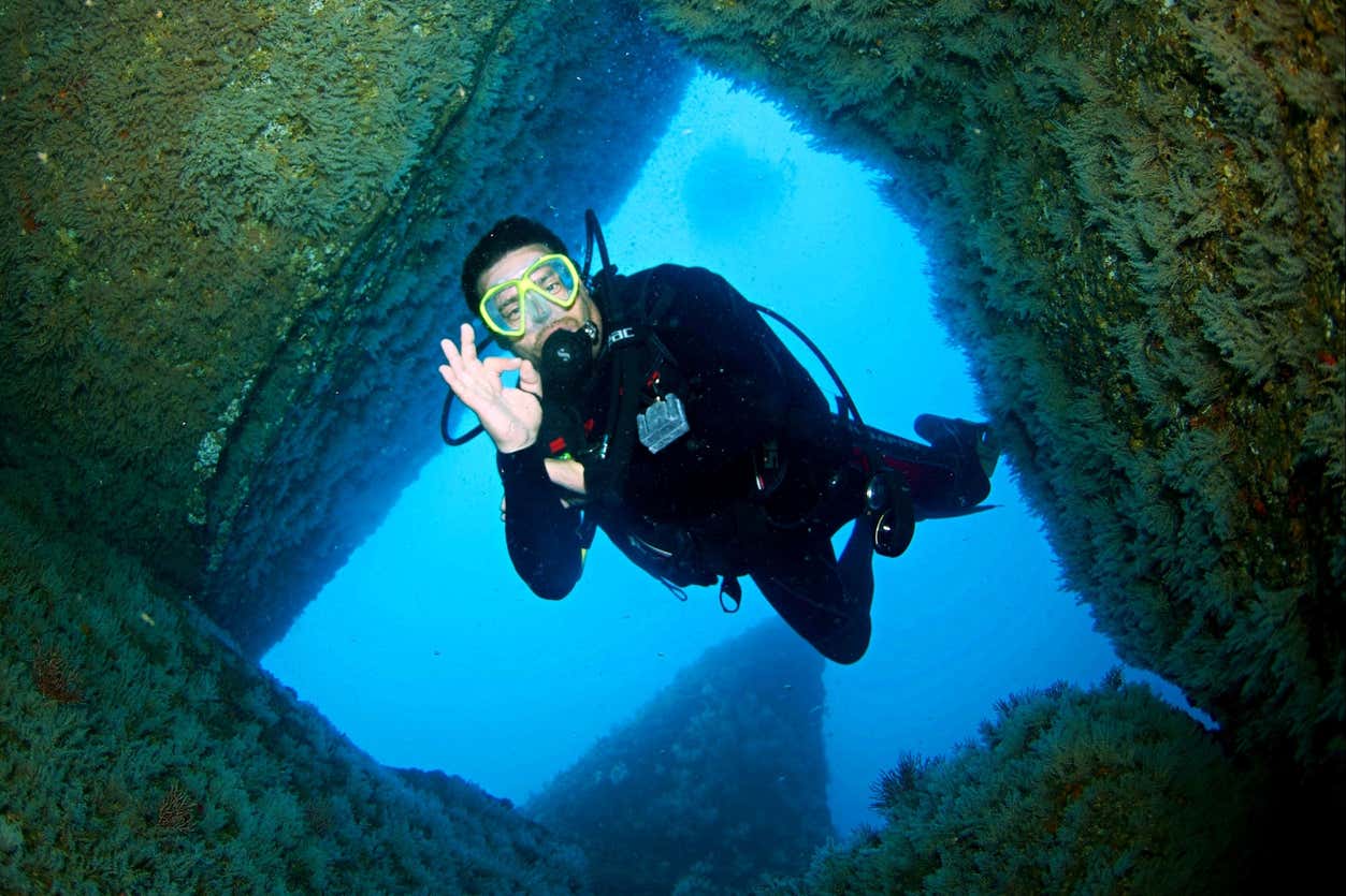 Bautismo de buceo en Acapulco