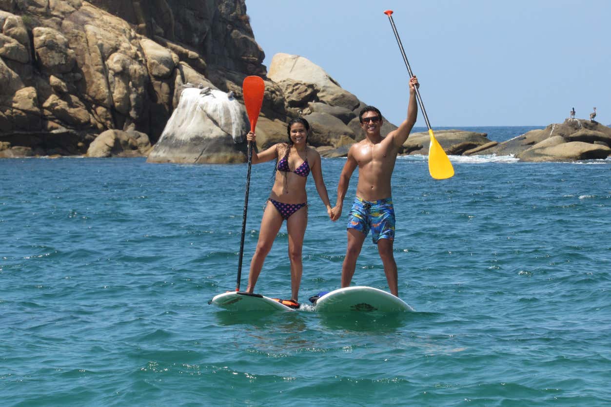 Paddle surf en el islote El Morro