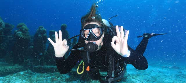 Bautismo de buceo en Cancún