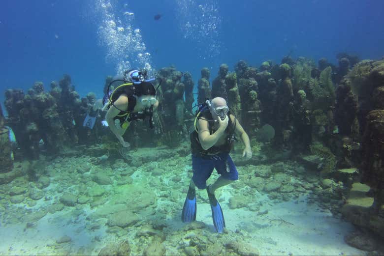 Buceo en el MUSA
