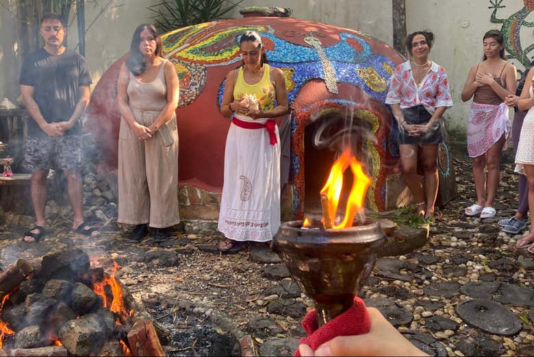 Experiencia temazcal en Cancún