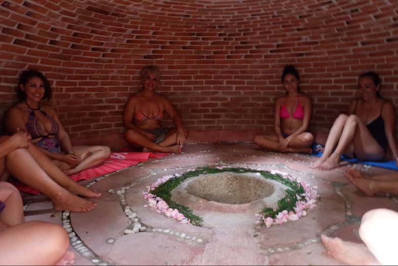 Experiencia temazcal en Cancún