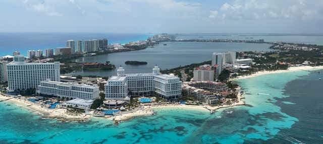 Giro in elicottero a Cancún