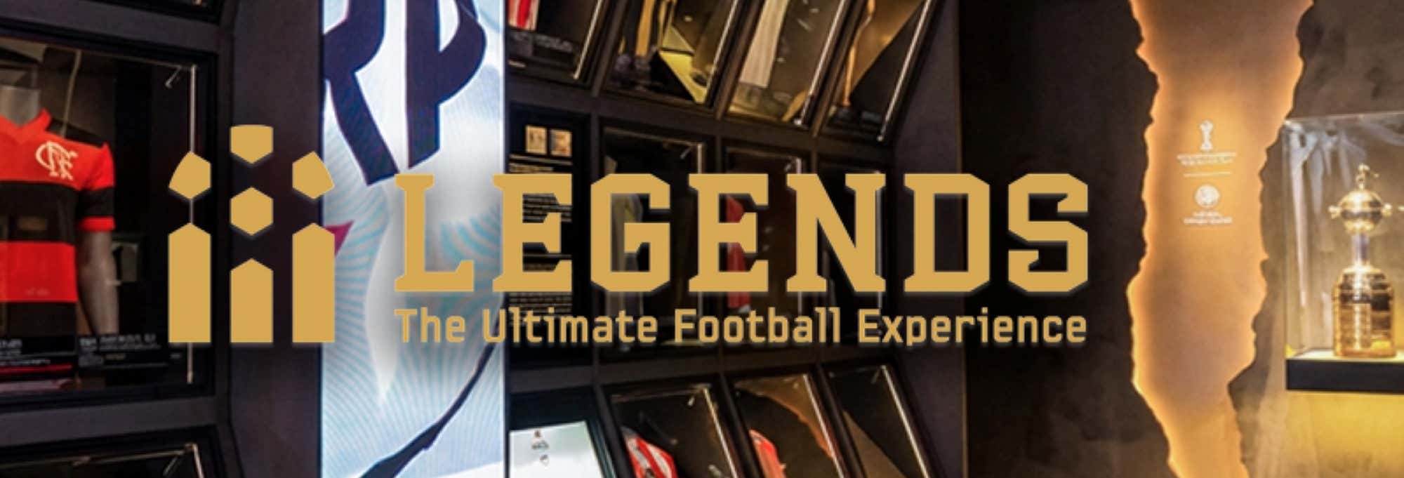 Ingresso do LEGENDS: The Home of Football Experience