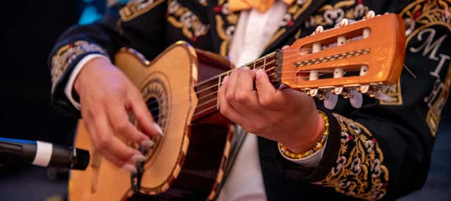 Espectáculo de mariachis en la Plaza Garibaldi