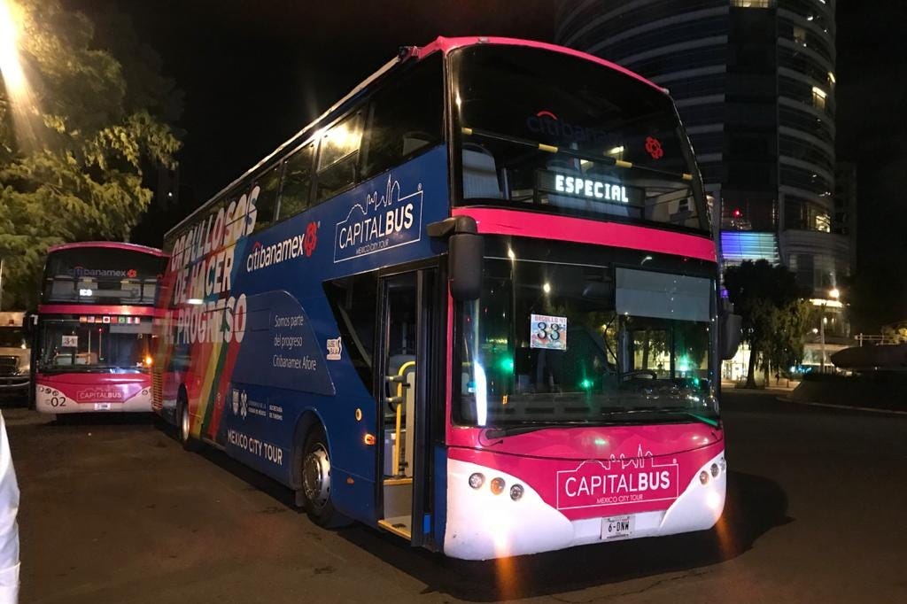 Autobús turístico de Ciudad de México