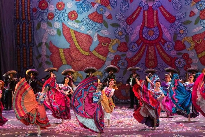 Espectáculo del Ballet Folklórico de México