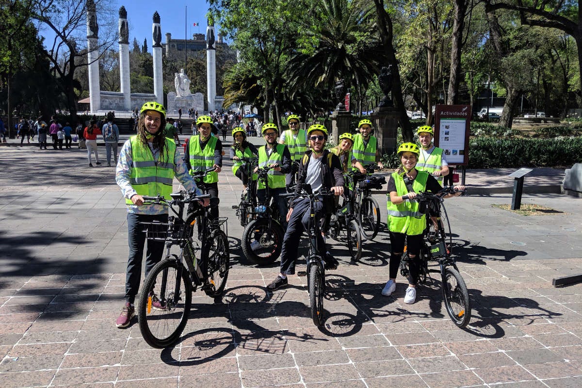 Tour en bicicleta eléctrica por Ciudad de México