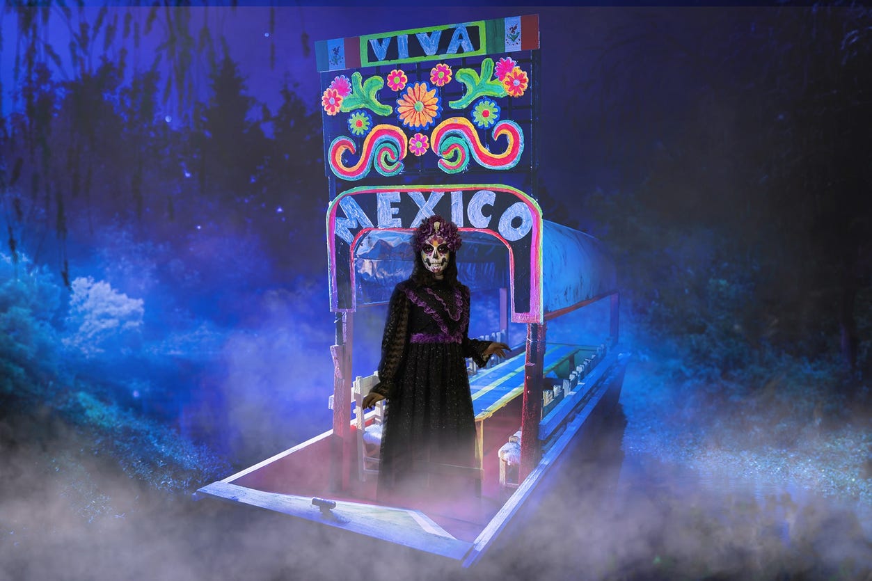 Tour del Día de Muertos por Xochimilco y el Museo Anahuacalli