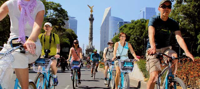 Balade à vélo dans Mexico