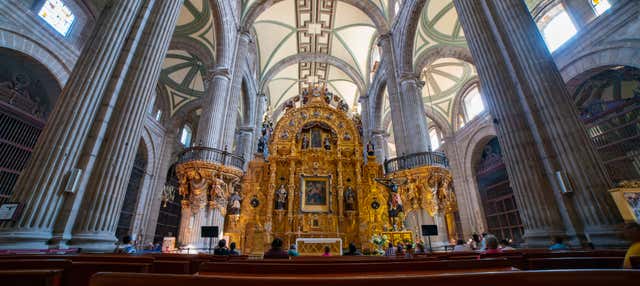 Visite guidée de la cathédrale et du Templo Mayor + fresques murales de Diego Rivera