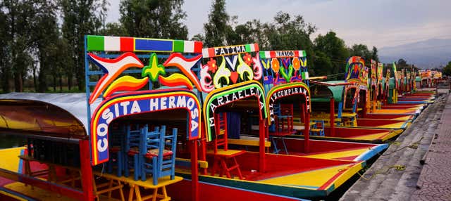 Visite dans Coyoacán + Balade en trajinera à Xochimilco + Balade à cheval