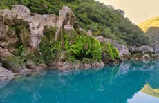 Waterfall Jump in the Micos River